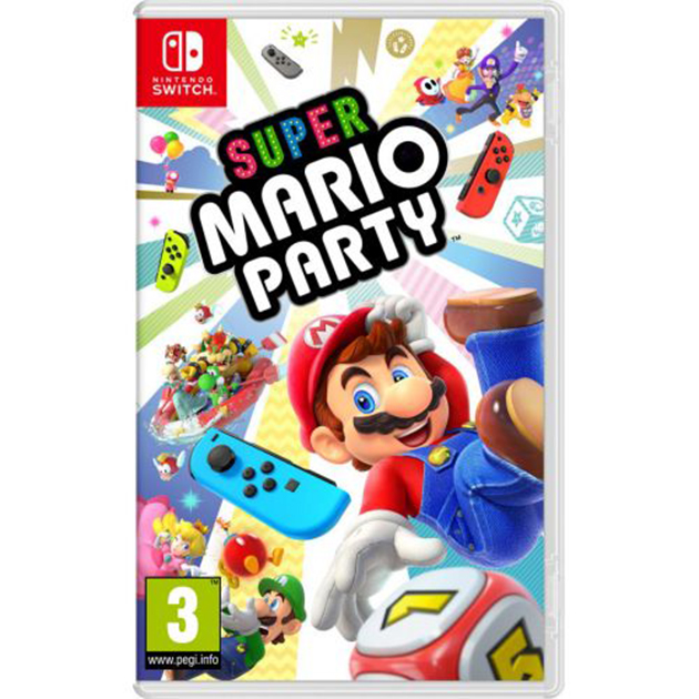 SUPER MARIO PARTY SWITCH (російською мовою, вживаний)