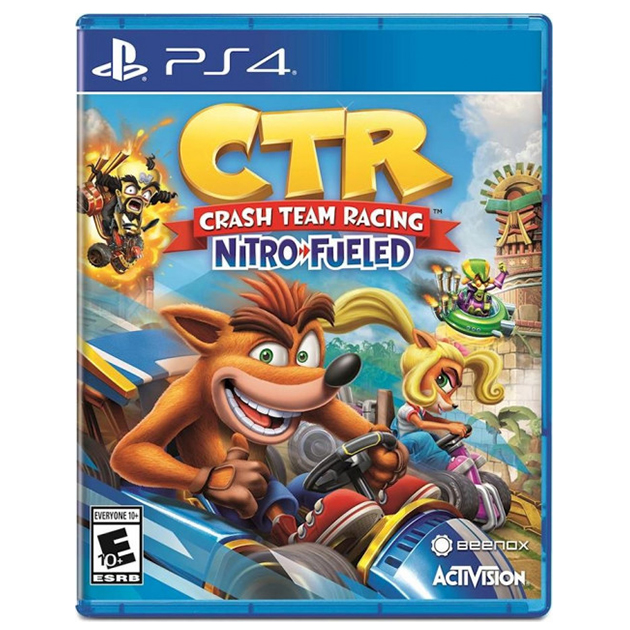 CRASH TEAM RACING NITRO FUELED PS4 (англійською мовою, вживаний)