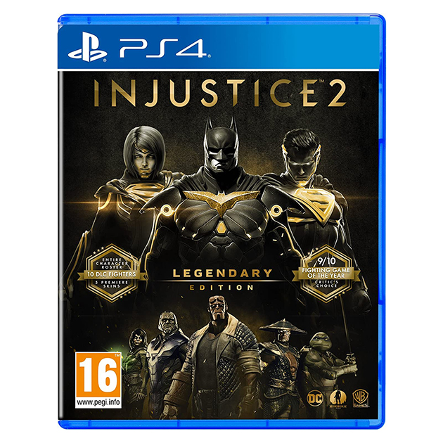 INJUSTICE 2: LEGENDARY EDITION PS4 (субтитри російською, вживаний)