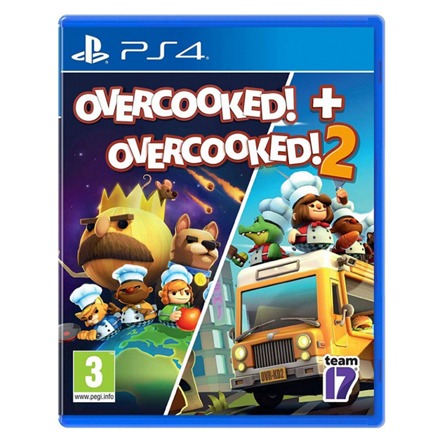 OVERCOOKED + OVERCOOKED 2 PS4 (англійською мовою)