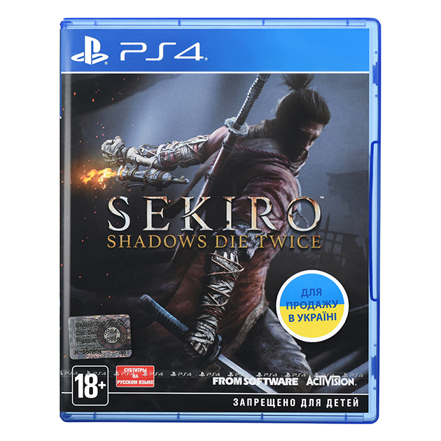 SEKIRO PS4 (субтитри російсько, вживаний)