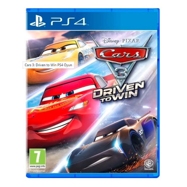 CARS 3: DRIVEN TO WIN PS4 (субтитри російською)