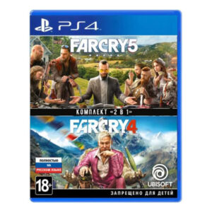 FAR CRY 4-5 PS4 (російською мовою, вживаний)