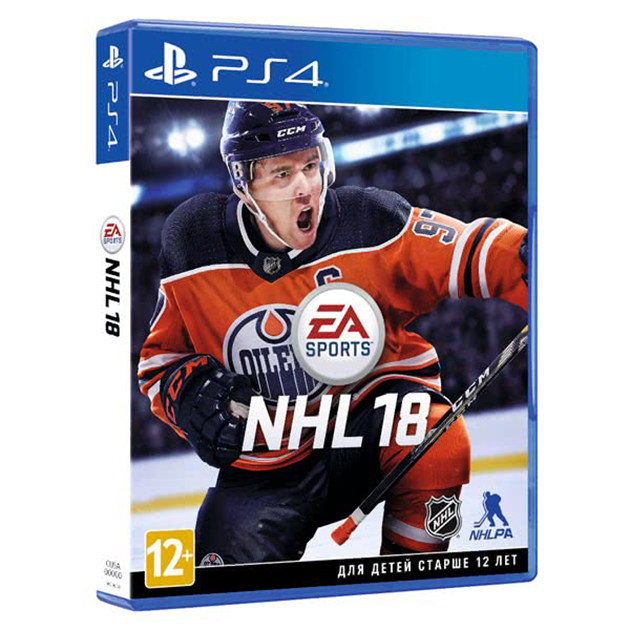 NHL 18 PS4 (субтитри російською, вживаний)