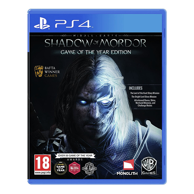 MIDDLE-EARTH: SHADOW OF MORDOR GOTYE PS4 (субтитри російською, вживаний)