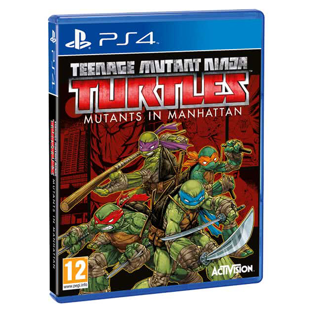 TEENAGE MUTANT NINJA TURTLES: MUTANTS IN MANHATTAN PS4 (англійською мовою, вживаний)