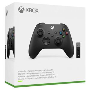 MICROSOFT XBOX SERIES X|S WIRELESS CONTROLLER CORBAN BLACK + USB ADAPTER
