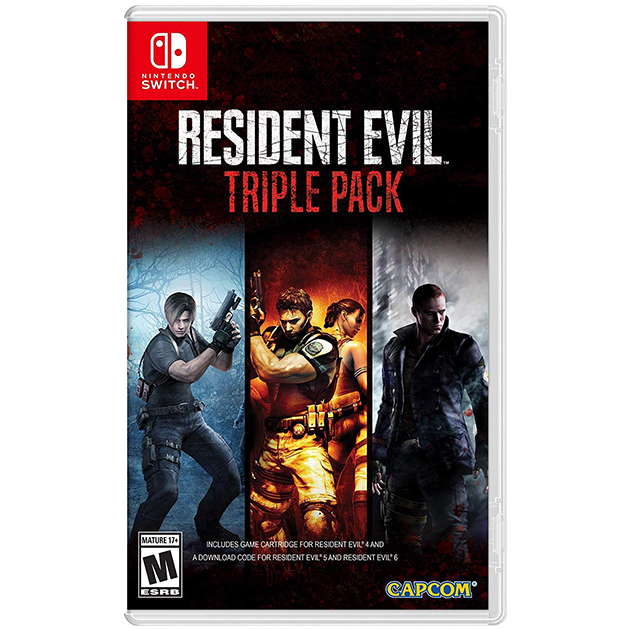 RESIDENT EVIL: TRIPLE PACK SWITCH (англійською мовою)