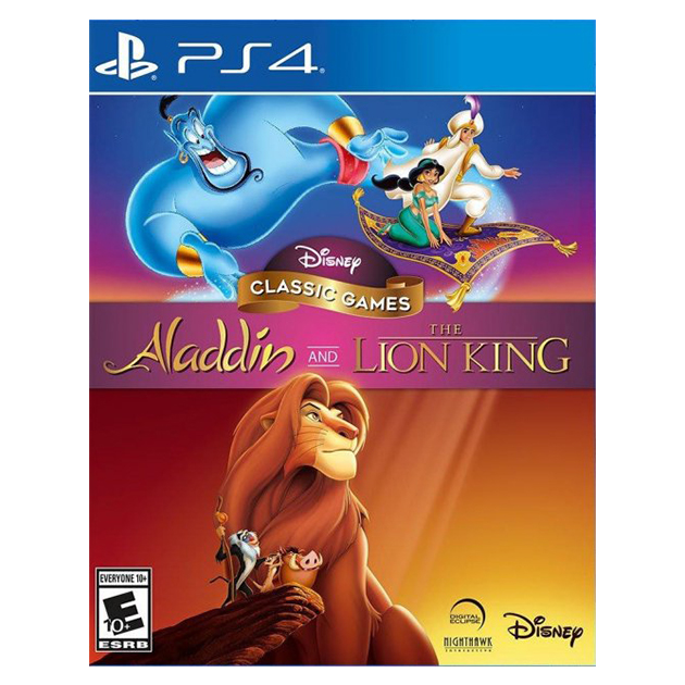 ALADDIN + LION KING PS4 (англійською мовою, вживаний)