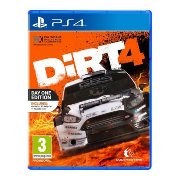 DIRT 4 PS4 (англійською мовою, вживаний)