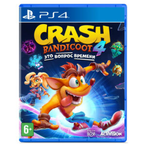 CRASH BANDICOOT 4: ЭТО ВОПРОС ВРЕМЕНИ PS4 (субтитри російською, вживаний)