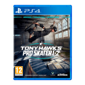 TONY HAWK'S PRO SKATER 1+2 PS4 (англійською мовою, вживаинй)