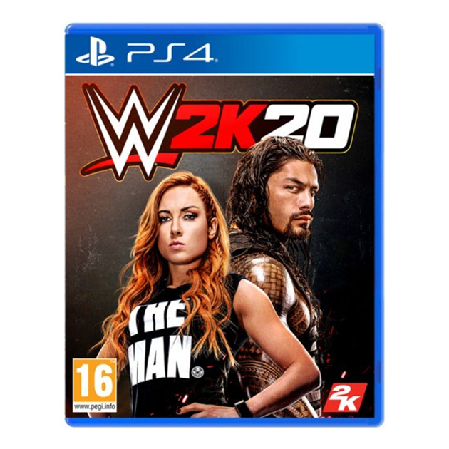 WWE 2K20 PS4 (англійською мовою, вживаний)