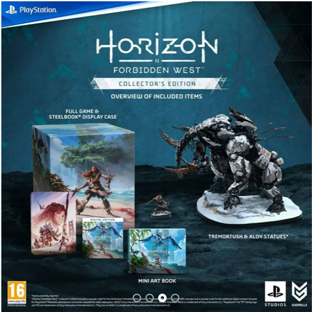 HORIZON FORBIDDEN WEST COLLECTOR'S EDITION PS5 (російською мовою) - Зображення 2