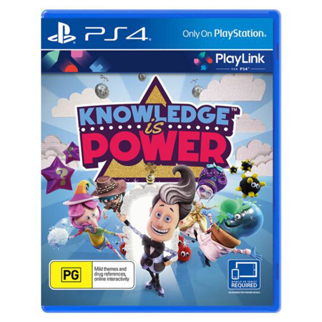 KNOWLEDGE IS POWER PS4 (англійською мовою, вживаний)