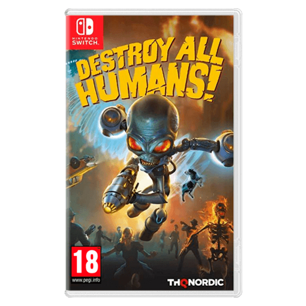 DESTROY ALL HUMANS! SWITCH (російською мовою)