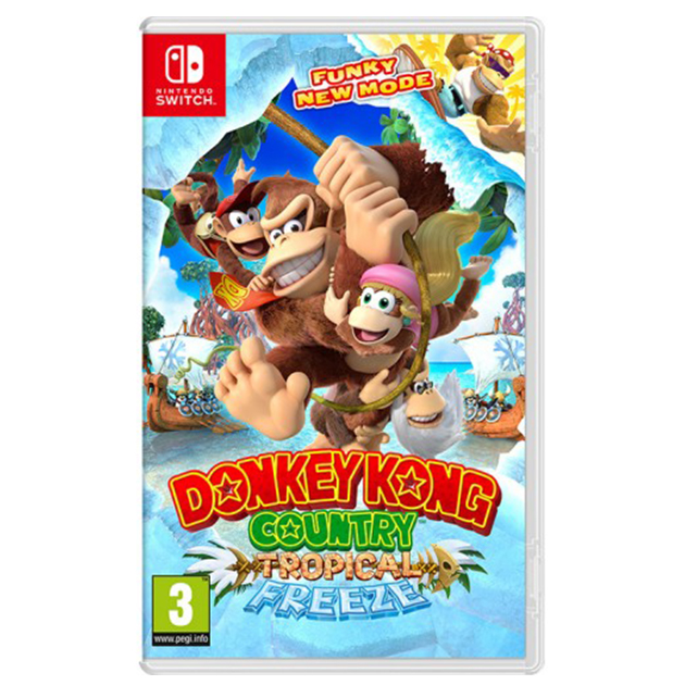 DONKEY KONG COUNTRY: TROPICAL FREEZ SWITCH (англійською мовою, вживаний)