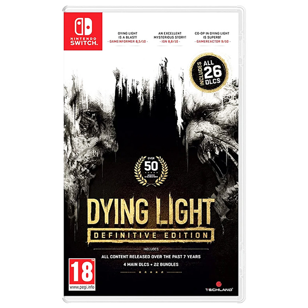DYING LIGHT: DEFINITIVE EDITION SWITCH (субтитри російською, вживаний)