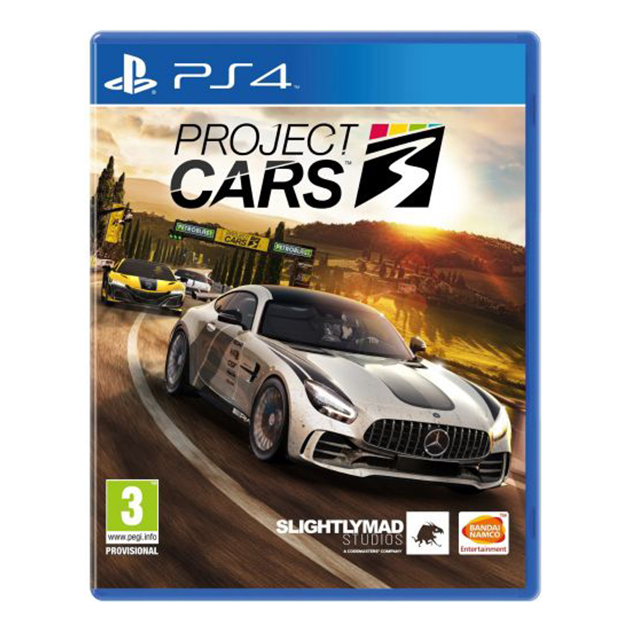 PROJECT CARS 3 PS4 (субтитри російською, вживаний)