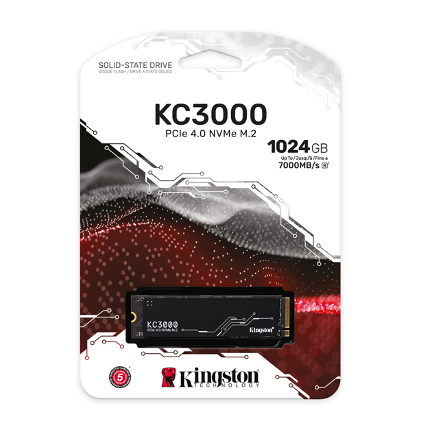 SSD НАКОПИЧУВАЧ KINGSTON 1TB KC3000 PCIe 4.0 NVMe M.2