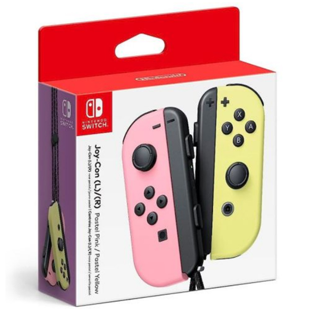 КОНТРОЛЕРИ NINTENDO JOY-CON (рожевий та жовтий)
