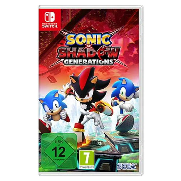 SONIC X SHADOW GENERATIONS SWITCH (вживаний, субтитри російською)