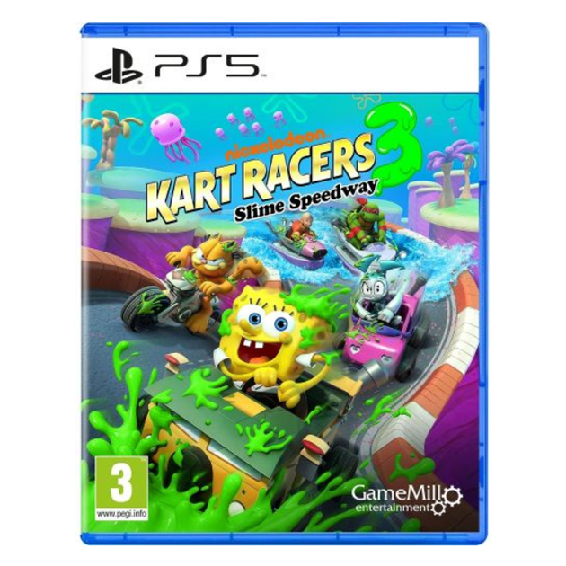 NICKELODEON KART RACER 3: SLIME SPEEDWAY PS5 (вживаний, англійською мовою)