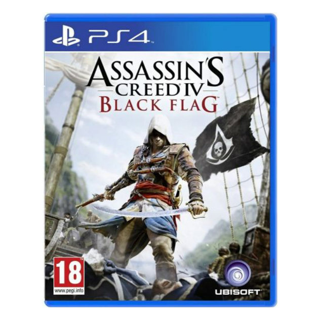 ASSASSIN'S CREED IV: BLACK FLAG PS4 (англійською мовою, вживаний)