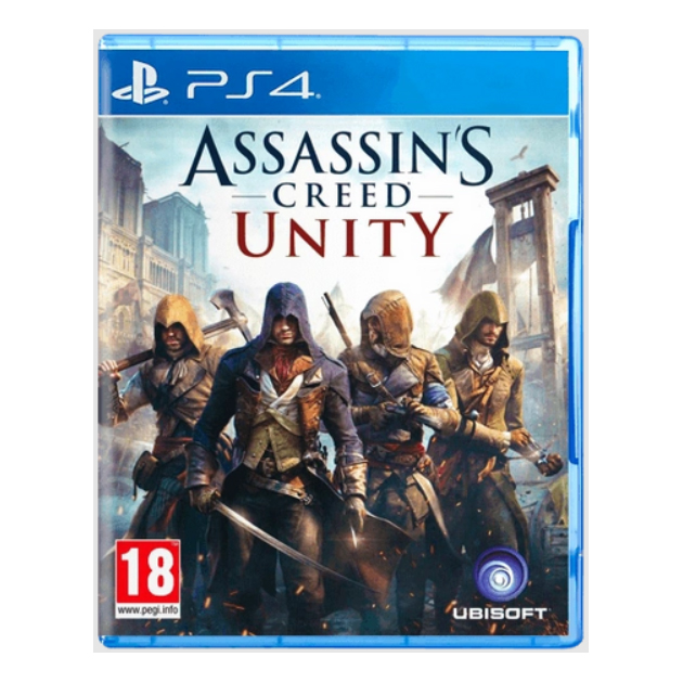 ASSASSIN’S CREED: UNITY PS4 (англійською мовою, вживаний)