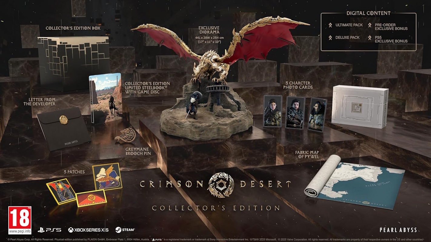 CRIMSON DESERT: COLLECTOR'S EDITION PS5 (субтитри російською)