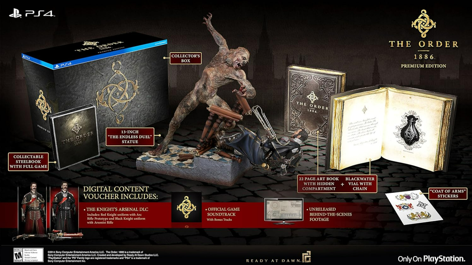 ORDER 1886 - PREMIUM EDITION PS4