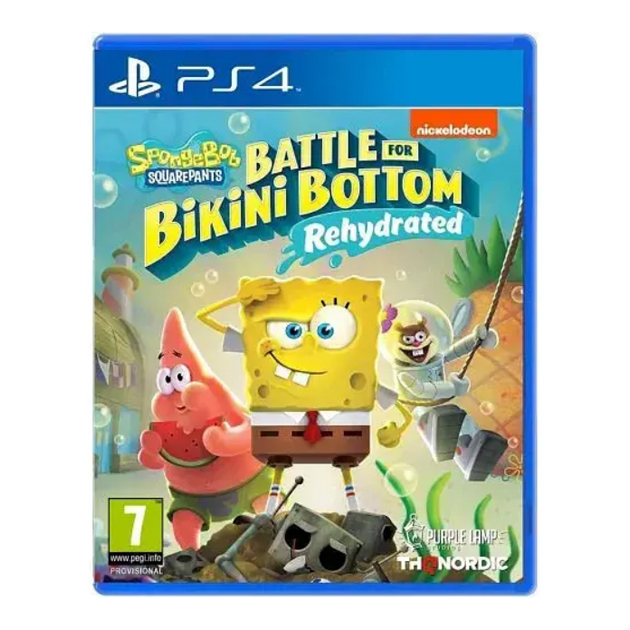 SPONGE BOB: BATTLE FOR BIKINI BOTTOM – REHYDRATED PS4 (субтитри російською)