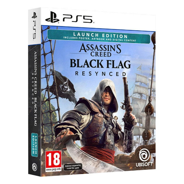 ASSASSIN'S CREED: BLACK FLAG - RESYNCED LAUNCH EDITION PS5 (субтитри російською)
